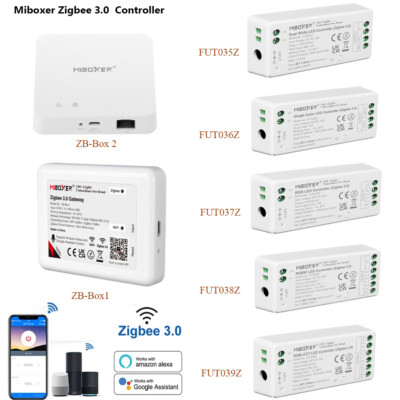 APP Gateway controller RGB RGBW RGBCCT CCT ZB-Box1 Zigbee3.0 Dimmer LED strip