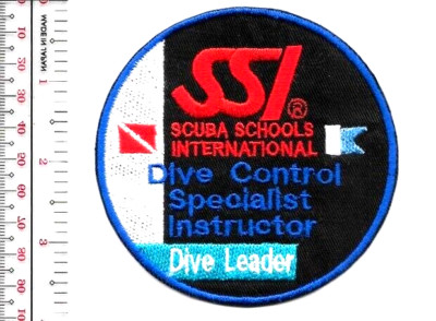 SCUBA Diving Scuba Schools International SSI Dive Control Specialist NO TARIFF