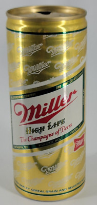 Miller High Life/Miller Brewing Co.  ~ Aluminum 16oz. Beer Can ~ Empty ~ USA ~ 2
