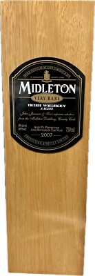 2007 MIDLETON Very Rare Irish Whiskey Wooden Box ONLY 12.5  Tall