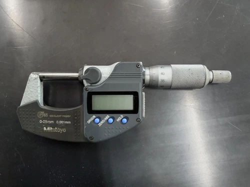 Mitutoyo Digital Micrometer 293-230-30 MDC-25MX 0-25mm Used Japan