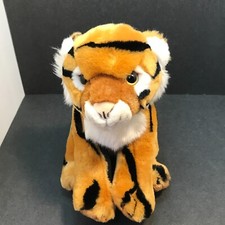 Animal Alley Tiger Cub Toys R Us 2000 Geoffrey Inc Soft Realistic Cuddly 11 inch