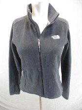 The North Face Size S Womens Black Full Zip Stand Collar Athletic Jacket 638
