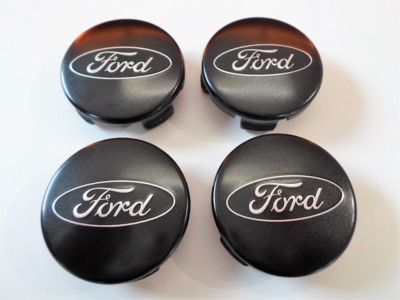 Original Ford Radnabendeckel für Alufelgen Matt Schwarz 5359830 - 4 Stück 