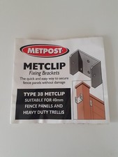 Metpost Metclip Fence Clips Suitable Upto 40mm Pack Of 200