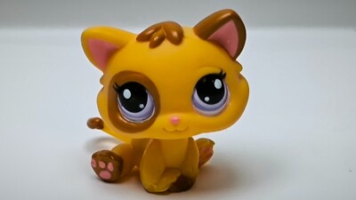 Littlest Pet Shop Authentique - Lot De 2 : Beagle #2413 Et Bébé Chat #2414 - État Correct