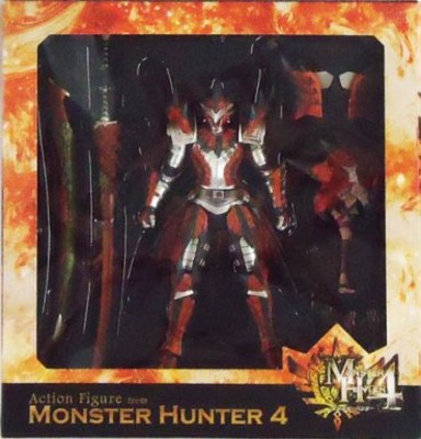 NEW E-capcom Limited MONSTER HUNTER 4 RATHALOS Armor Acrion Figure Swordsman F/S