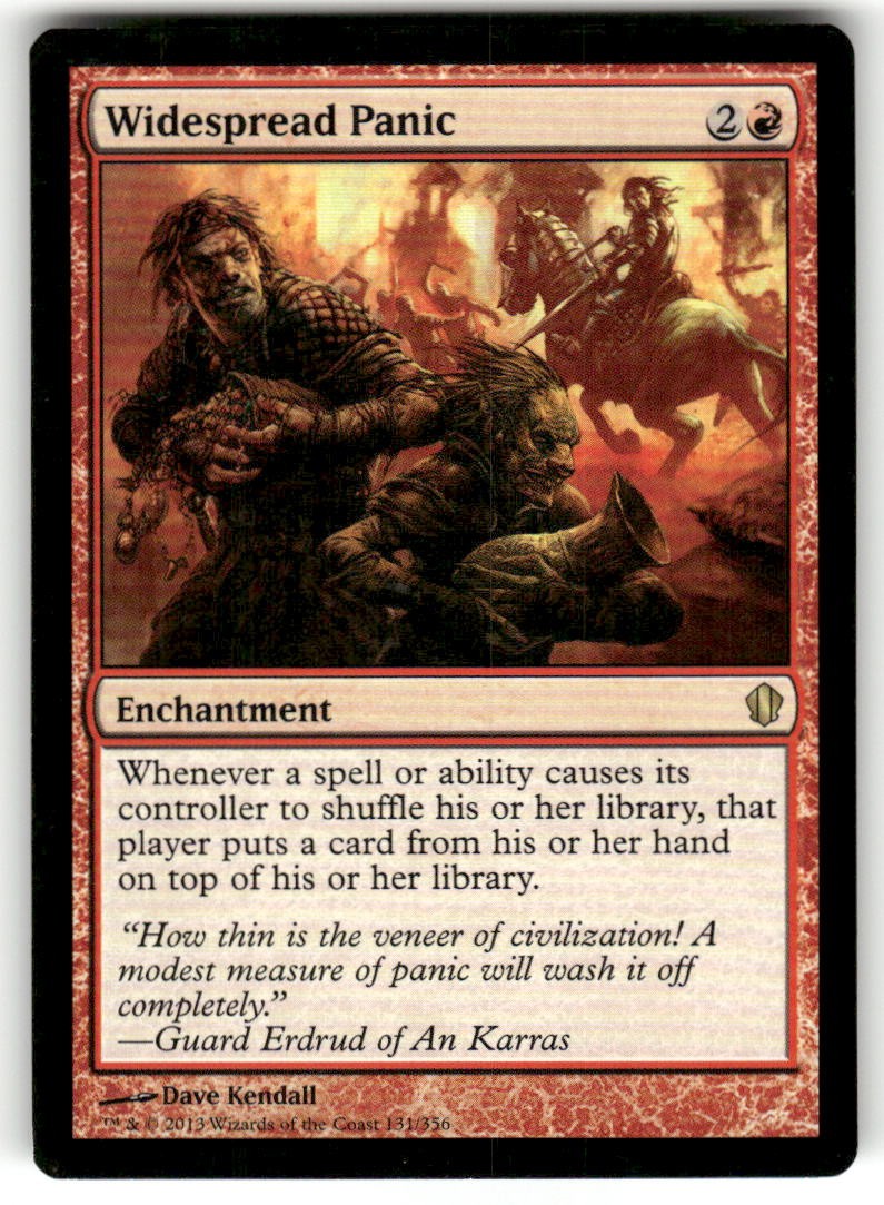 Widespread Panic 131 Rare Commander 2013 Magic: The Gathering Near Mint