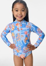 Rip Curl Girl s Surf Magic Surfsuit Swimsuit UPF 50 , Cole Sky Blue - New