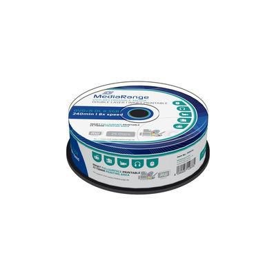 MediaRange MR474 DVD+R DL 8x 25pcs Cake Inkjet Fullsurf ~E~