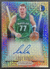 LUKA DONCIC 2021-22 PANINI PRIZM #FS-LDC FLASHBACK SIGNATURES AUTO MOJO 06/25