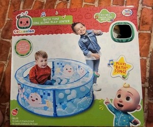Sunny Days Entertainment CoComelon Bath Time Sing Along Play Center ball pit.