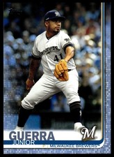 Junior Guerra Milwaukee Brewers 2019 Topps Update Blue #US64 SN /50