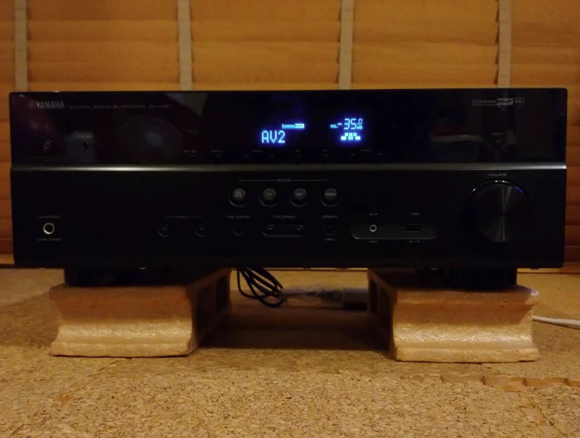 YAMAHA RX-V481 NATURAL SOUND AV RECEIVER 5.1ch Black AC100V 50/60Hz 260W - Image 2 of 4
