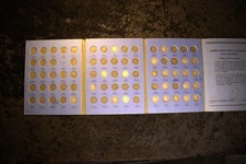 Barber Liberty Head Silver Dime Set of 26 different coins in Whitman coin folder