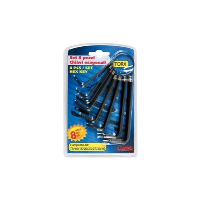 LAMPA Kit of 8 tor hexagonal keys x LAMPA