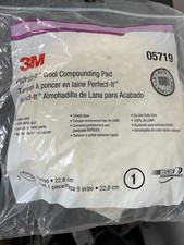 3m Perfect It Iii Wool Compounding 9 Buffing Polishing Pad 05719 Scratch Repair 3m Perfect It Iii Wool Compounding 9 Buffing Polishing Pad 05719 Scratch Repair