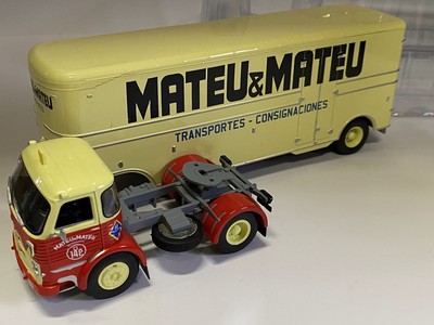 Pegaso Comet 2030 MATEU & MATEU 1:43 Ixo Salvat Diecast LKW