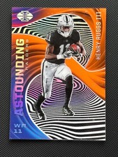 2020 Panini Illusions Astounding Orange #A9 Henry Ruggs III RC Las Vegas Raiders