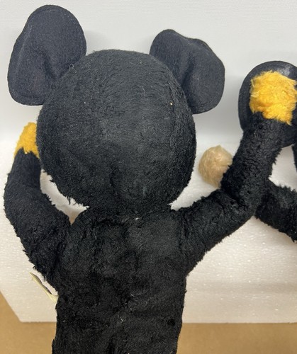 "Figuras de peluche vintage de Gund Mickey y Minnie Mouse de los primeros 20""" - Imagen 12 de 24