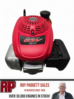 GSV 190 Honda 5.1HP Over Head Cam Motor 7/8'' x 3'' Vertical Shaft Engine