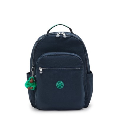 Kipling SEOUL Large Rucksack - Blue Green Block UVP 98£
