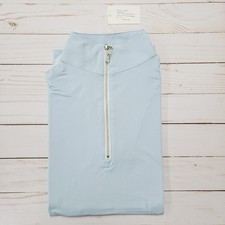 Tailored Sportsman ICEFIL Ziptop Sleeveless Shirt - Almost Pale Blue/White/Silve