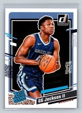 2023-24 Donruss #232 GG Jackson II RC NBA Memphis Grizzlies