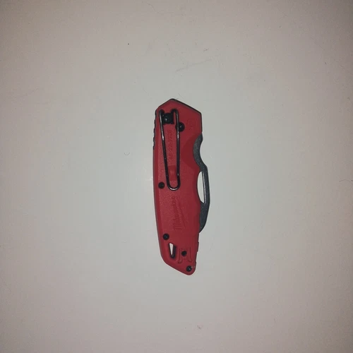 Cuchillo plegable Milwaukee FASTBACK de acero inoxidable Hawkbill con 2,45 pulgadas Hoja-