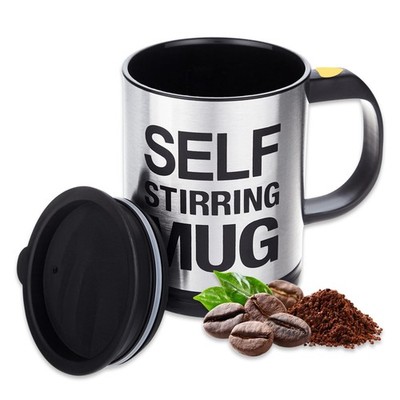 Selbstrührender Becher Kaffee Tee Becher Elektrisch Edelstahl Automatisch Mixen