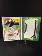 Hagen Smith 2025 Boys Of Summer Rookie Jumbo Patch Booklet Auto 5/10 White Sox