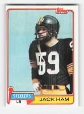 1981 Topps #235 Jack Ham Near Mint or Better