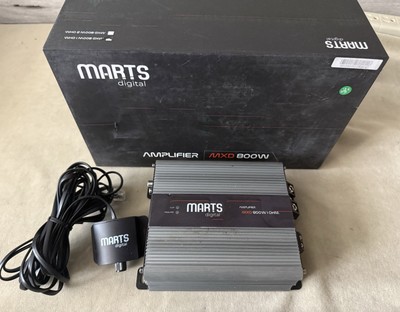 Marts Digital MXD800W Mono STRONG 800W RMS 1 Ohm Amplifier - Brazil Style Amp!