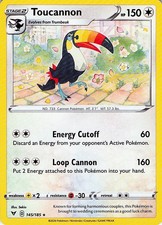 Toucannon 145/185 Vivid Voltage - MID ERA - Pokemon NM