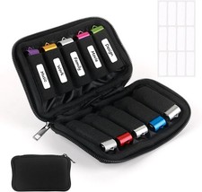 Flash Drive Case USB Storage Case 10 Slots, Portable Thumb Drive USB Holder