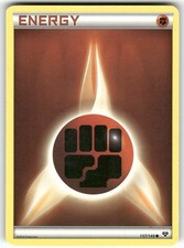 Fighting Energy XY Base Set Common Pokemon Lightly played