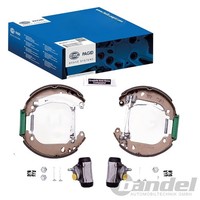 Hella BREMSBACKEN-SATZ Hinterachse Passend FüR CitroËN ZX | 8DB 355 003-901