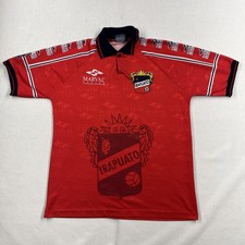Vintage Irapuato FC Jersey Mens XL Red Liga MX Soccer Football Marval 14 90s
