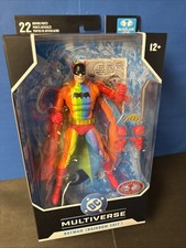 McFarlane DC Multiverse Batman Rainbow Suit Red Platinum Edition