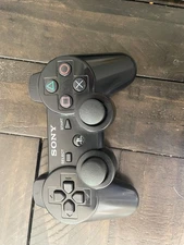 Sony Playstation 3 PS3 Dualshock 3 Sixaxis Controller Black CECHZC2U PARTS ONLY