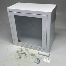ARKY Indoor Surface Mounted AED Cabinet W/ Alarm 15"x15"x8" White 60112