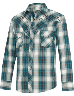 Stars & Stripes Herren Westernhemd Cowboy Country Western Style »JEFF BLUE«