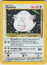 Chansey Holo Rare Base Set 2 003/130 NM