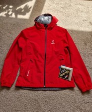 Haglofs Chaos Goretex Womens Jacket Red Size Small New With Tags