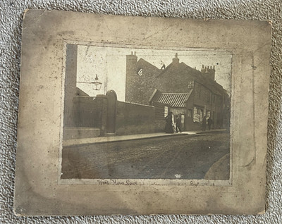 Antikes Foto West Ham Lane Stratford London Straßenszene Menschen Topo 1902 RAR