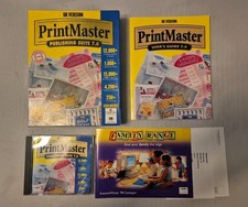 Print Master Publishing Suite 7.0 Vintage Big Box PC Software