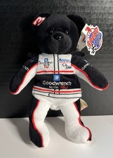 NASCAR Team Speed Bears Dale Earnhardt Bean Bag Bear NWT Goodwrench GM