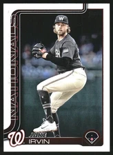 2025 Topps Baseball Card #197 Jake Irvin