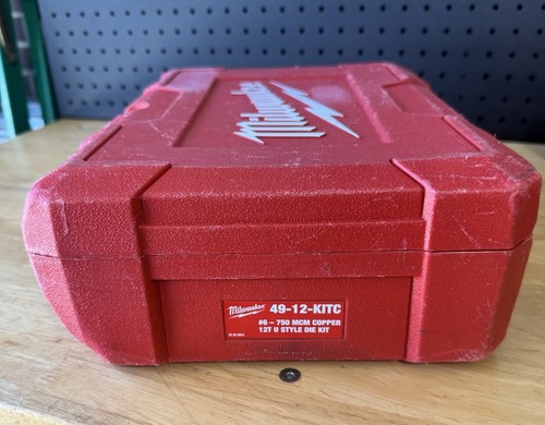 Milwaukee 49-12-KITC EXACT #6 750 MCM Copper 12T U Style Die Kit