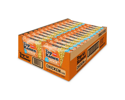Nissin Top Ramen Chicken Noodle Soup, 3 oz., 24 pk.